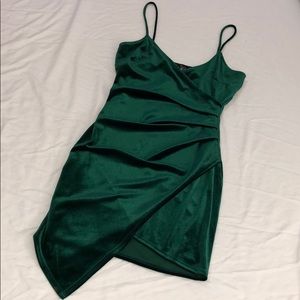 Emerald Mini Dress
